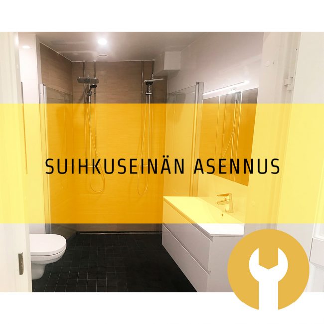 SUIHKUSEIN N ASENNUS yksiosainen K ntyv CIRA City Rakentajat